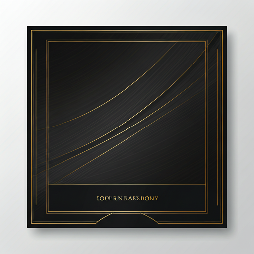 The Obsidian Villa hardcover brochure with dark moody cover design