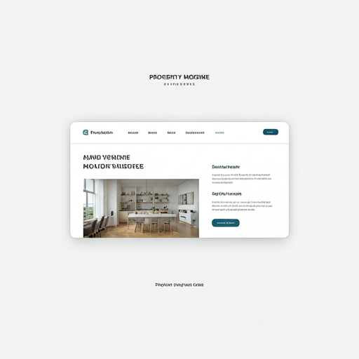 Property Website Mockup
